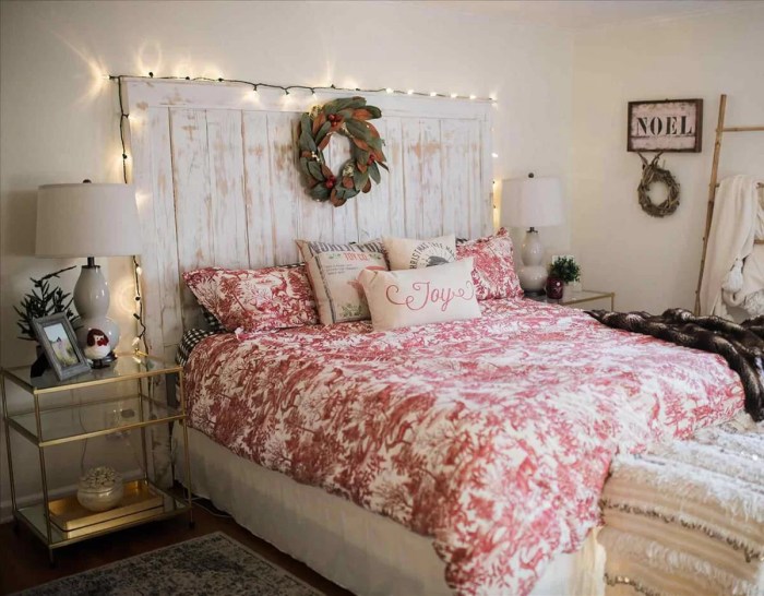 How to decorate a low wall bedroom