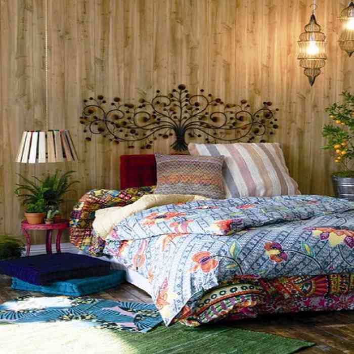 How to decorate a boho bedroom