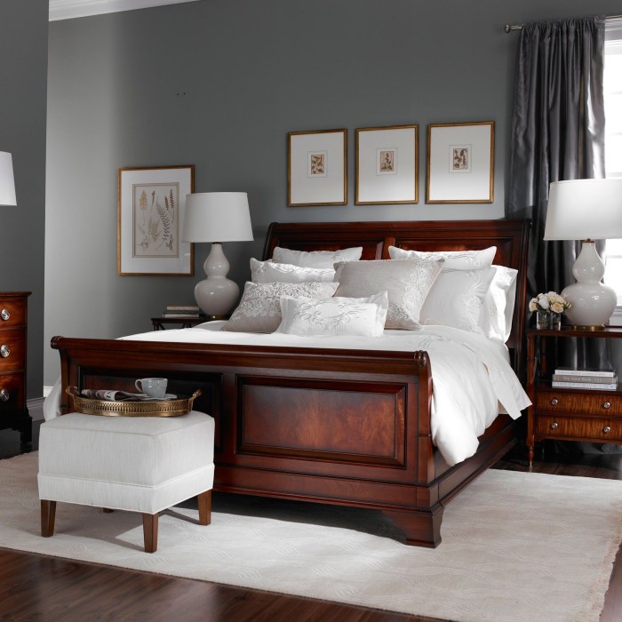 How to decorate brown bedroom furniture