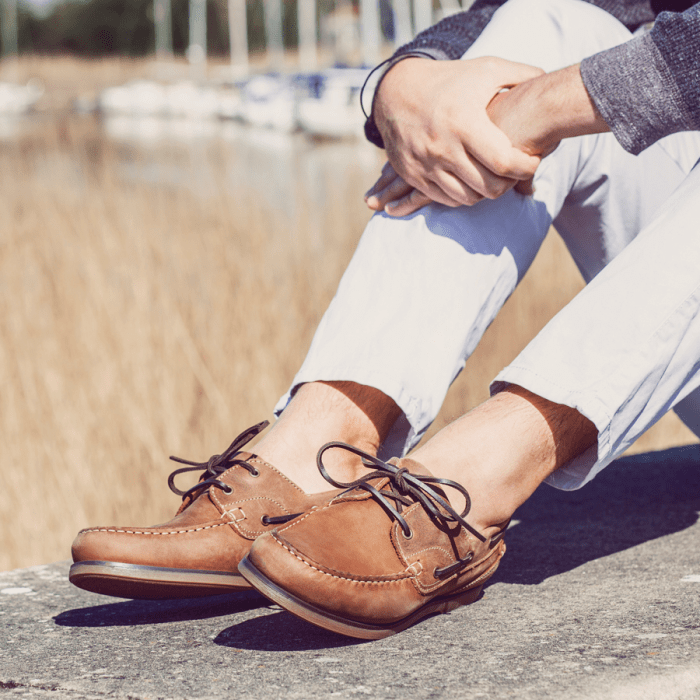 Mens dress boat shoes