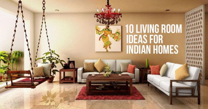 How to decorate small indian living room