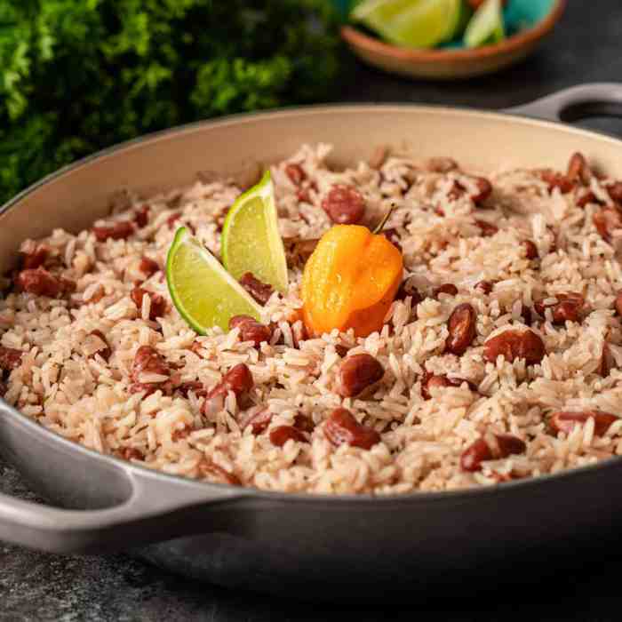 How to cook rice and beans jamaican style