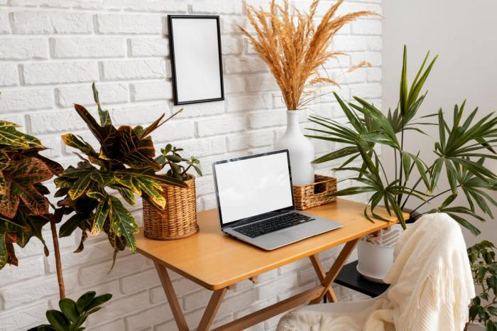 Office decor room ideas study workspace plants nature space zen saved decoration store lovers choose board inspiration wall discover modern