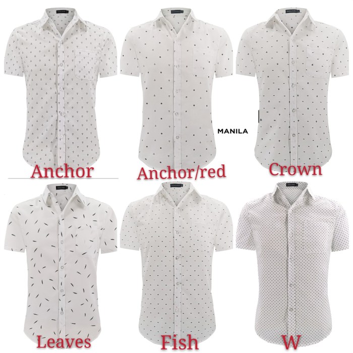 Men's broadcloth dress shirts