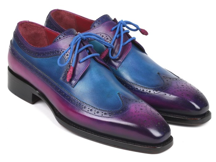 Mens purple dress shoes