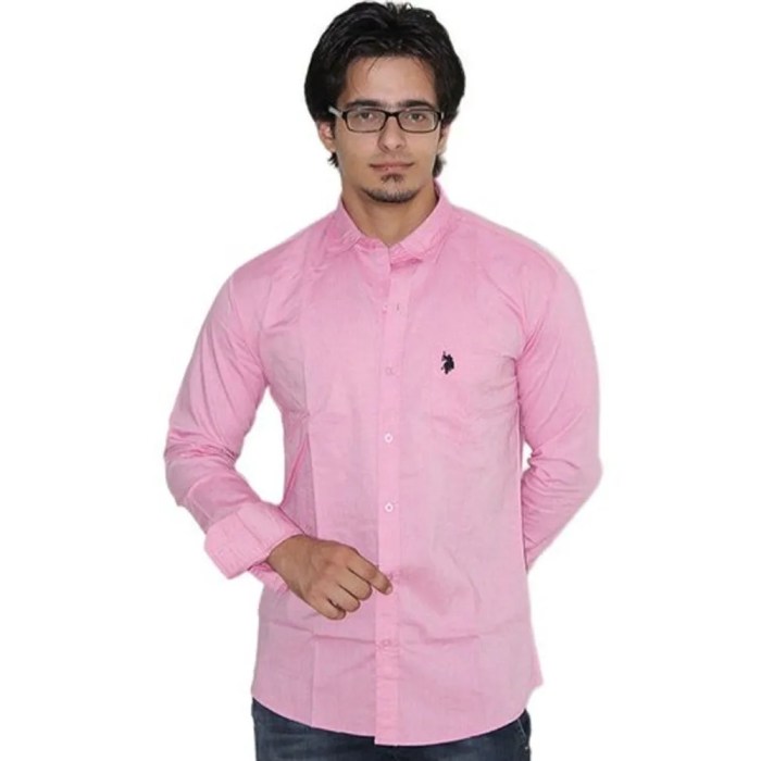 Pale pink dress shirt mens