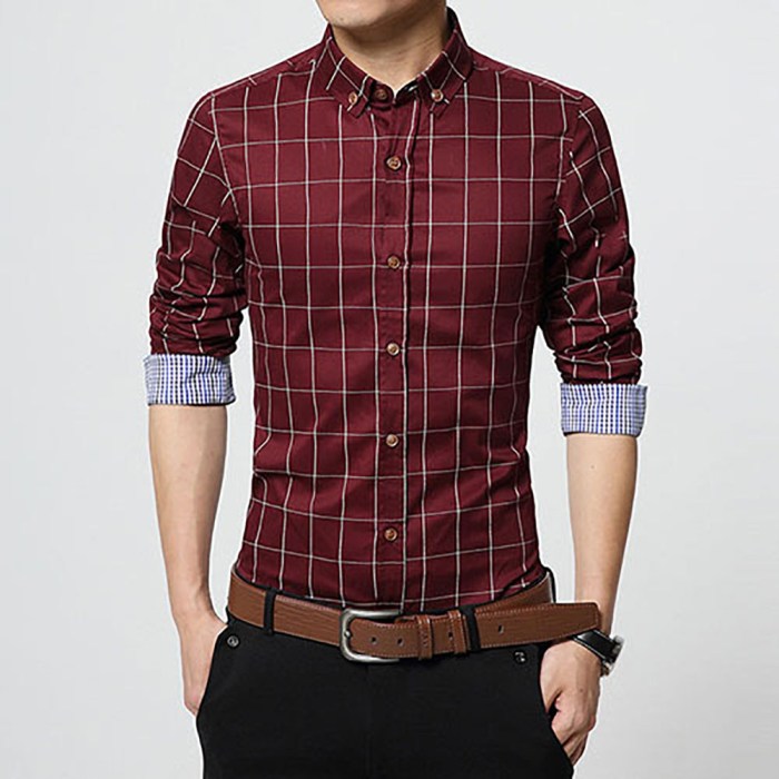 Mens slim cut dress shirts