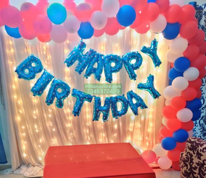 How to make simple birthday decoration at home